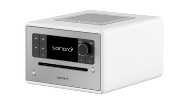 Sonoro Elite - Weiss Hochglanz-Silber