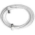 Câble de raccordement récepteur DVB-C fiche coudée - couplage coudé