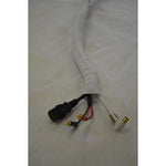 Canalina per cavi bianca piccola