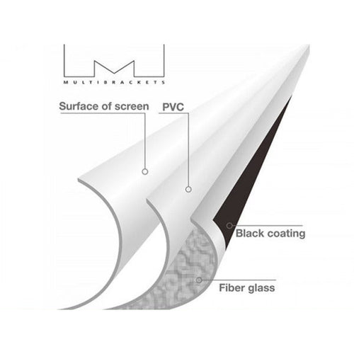 16:9 Leinwand manuell 90", weiss