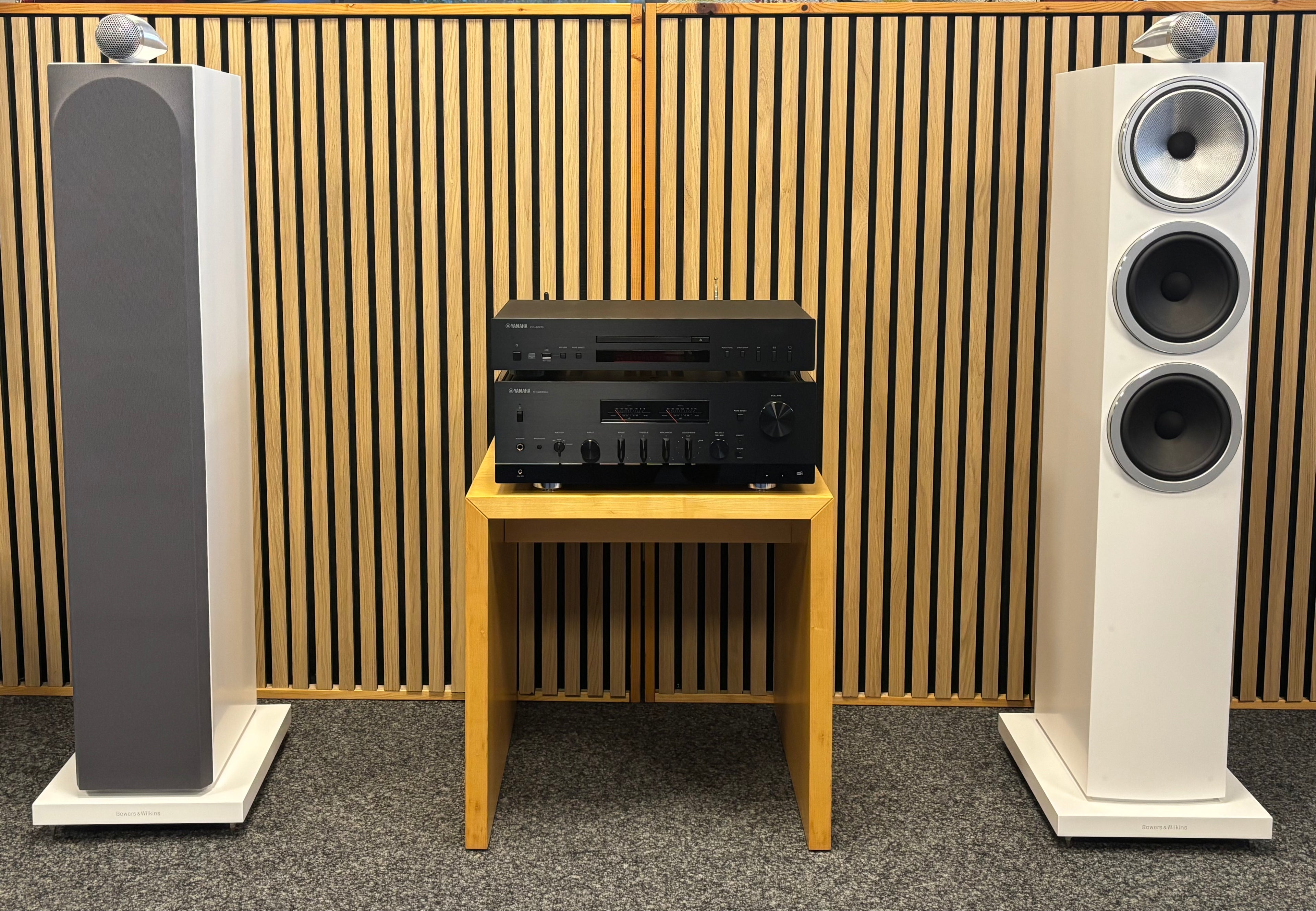 HiFi Set (B&W 703 S3 + Yamaha CD-S303 + Yamaha R-N2000A)