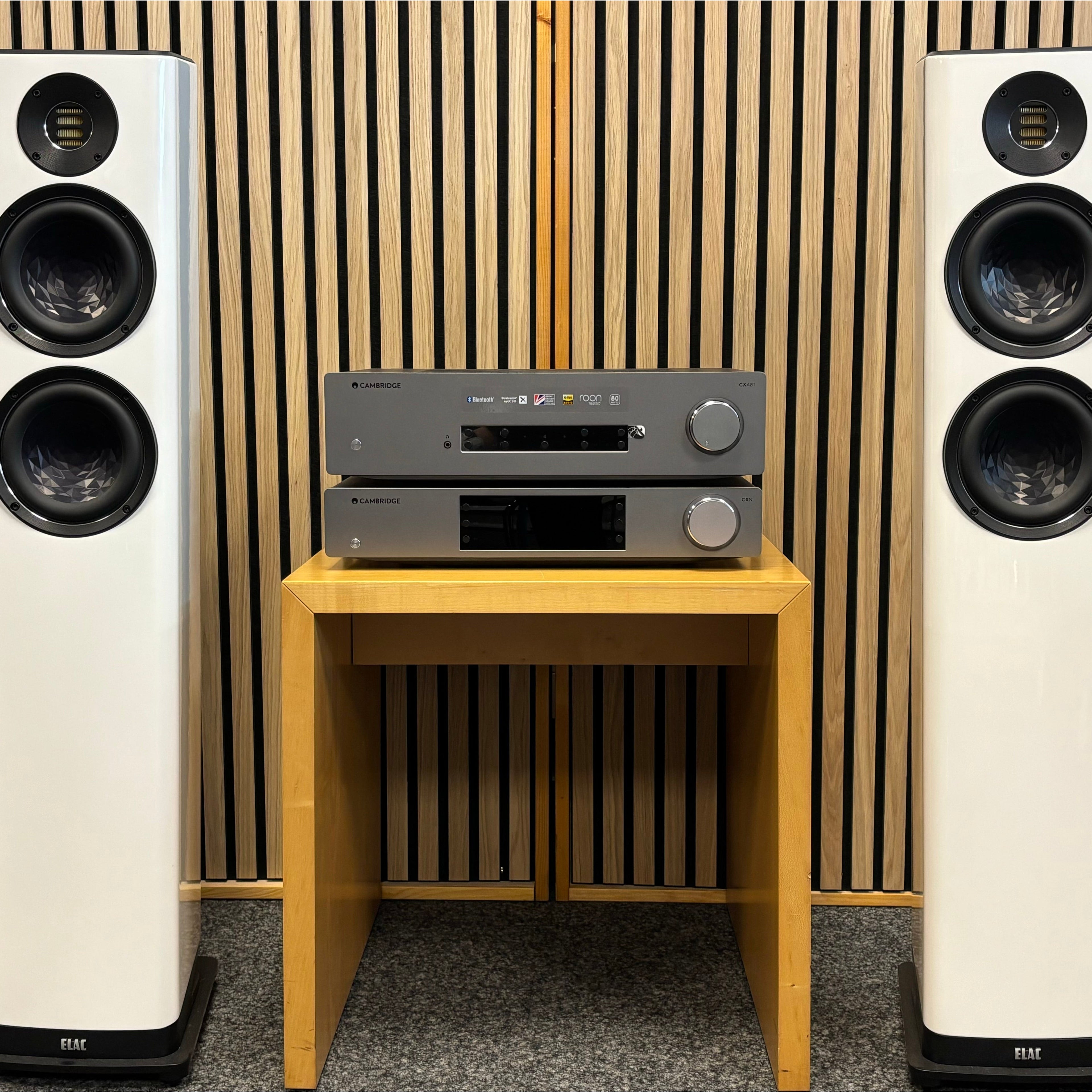 Cambridge Audio Set (CXA81, CXN100) + Elac Vela FS 407