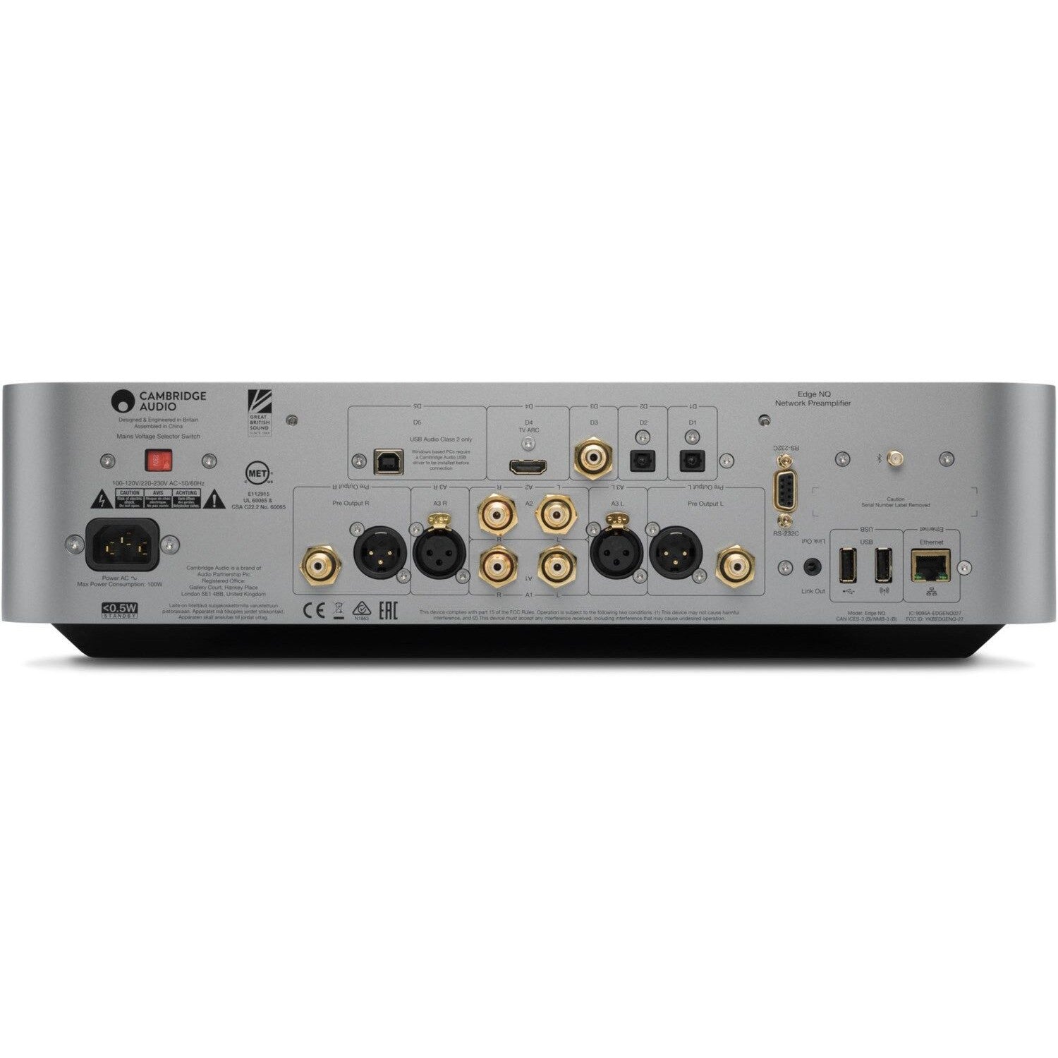 Cambridge Edge NQ + Cambridge Audio Edge W Vor & Endstufe Set
