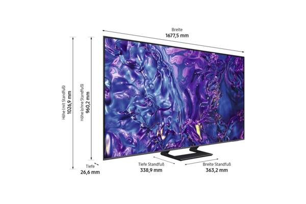 Samsung GQ75Q72DATXZG - Titangrau