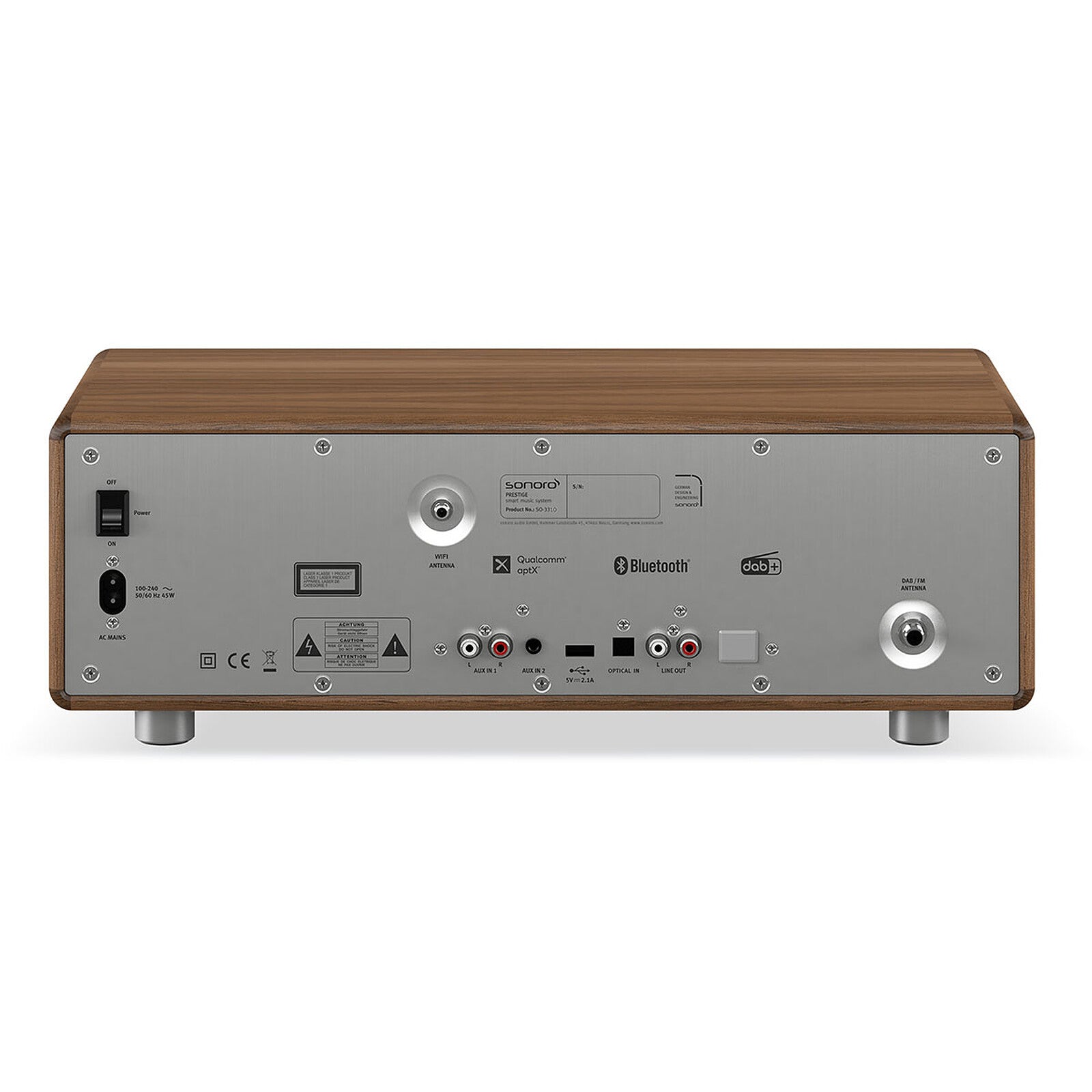 Sonoro Prestige - Walnuss Silber