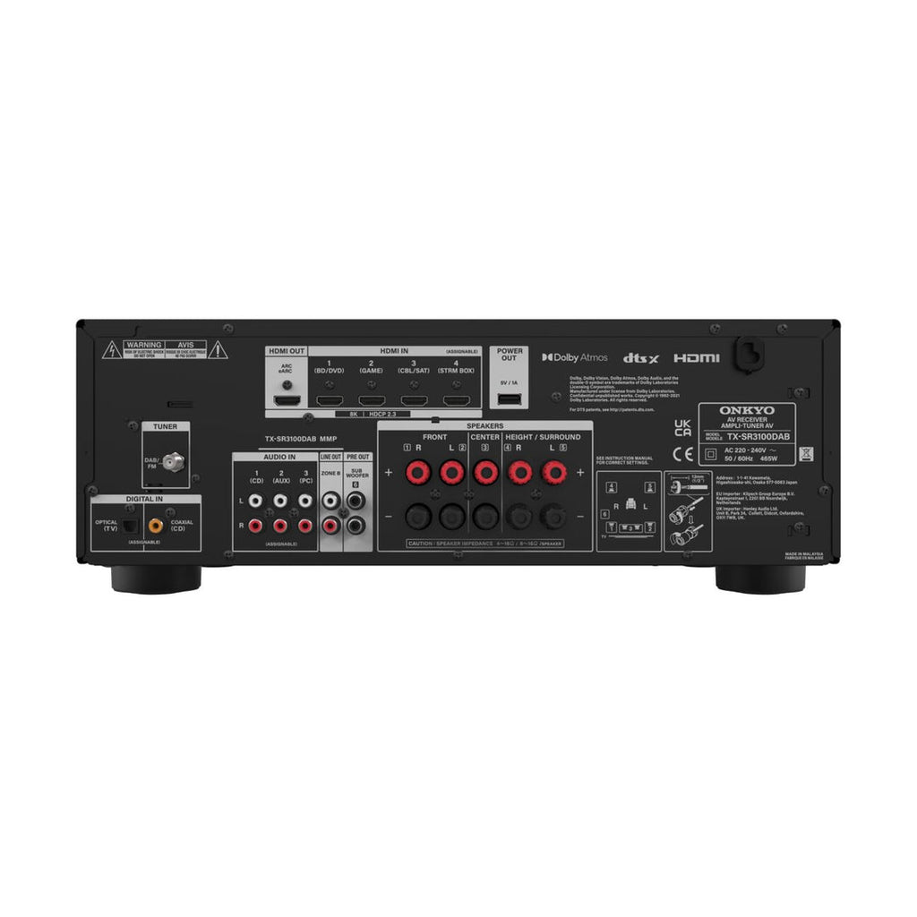 Onkyo TX-SR3100 - Schwarz