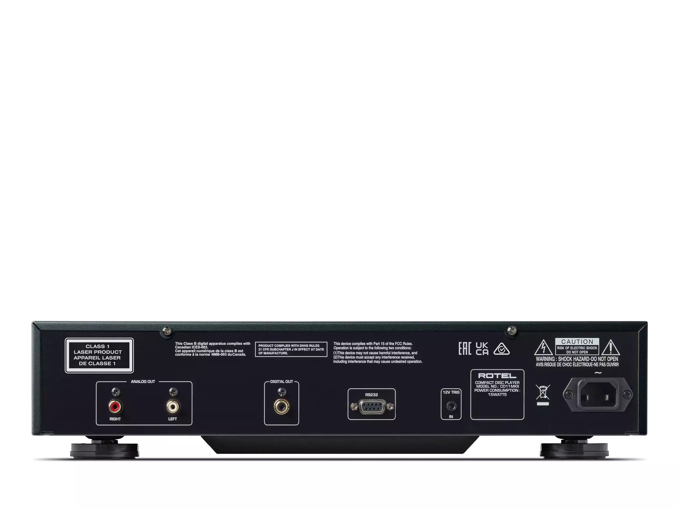 Rotel CD11 MK II - Schwarz