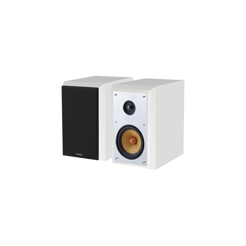 Block S-50 Paar - Weiss Hochglanz