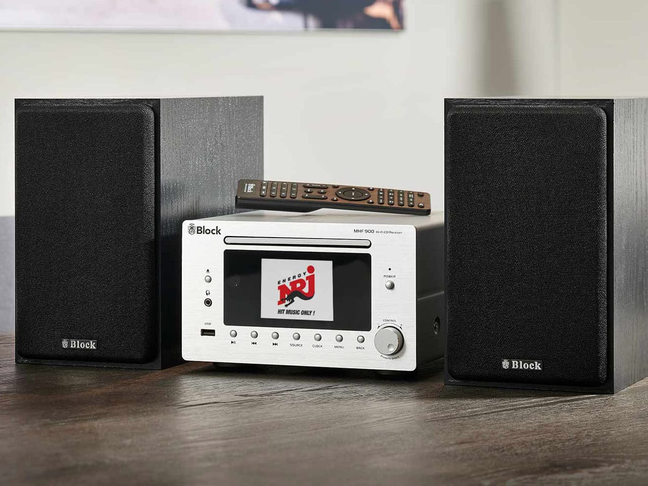 Block MHF-900 - Diamant Silber