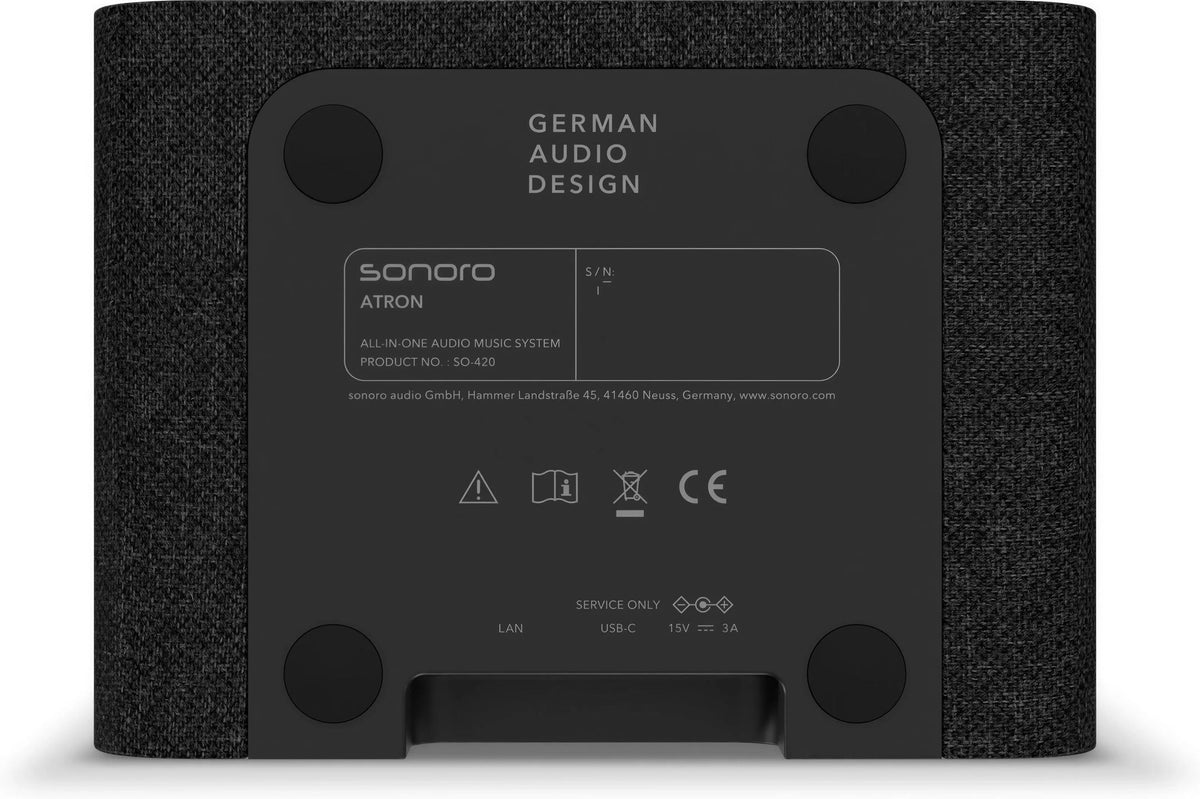 Sonoro Atron - Anthrazit Schwarz
