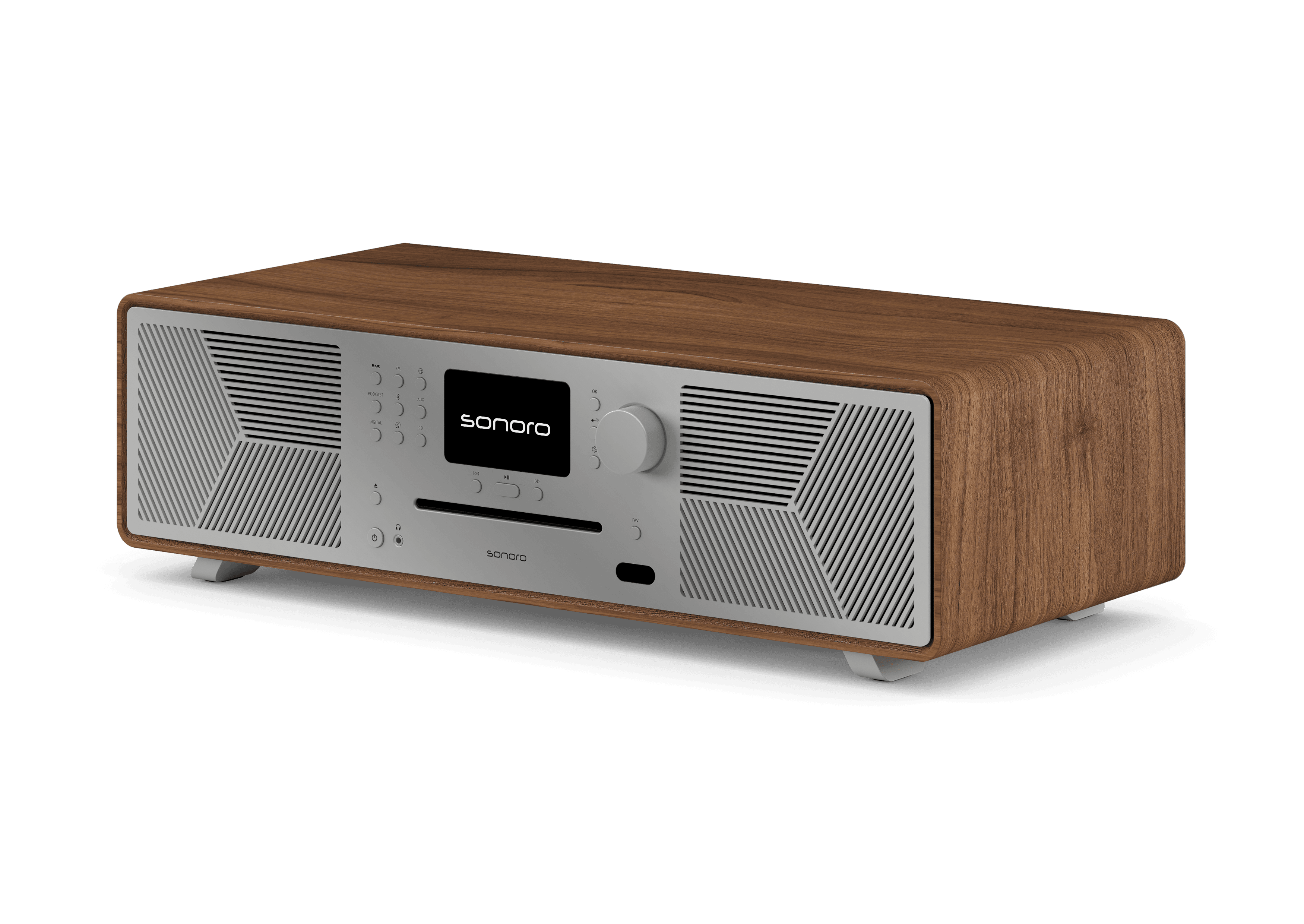 Sonoro Meisterstück GEN.2 - Walnuss Silber