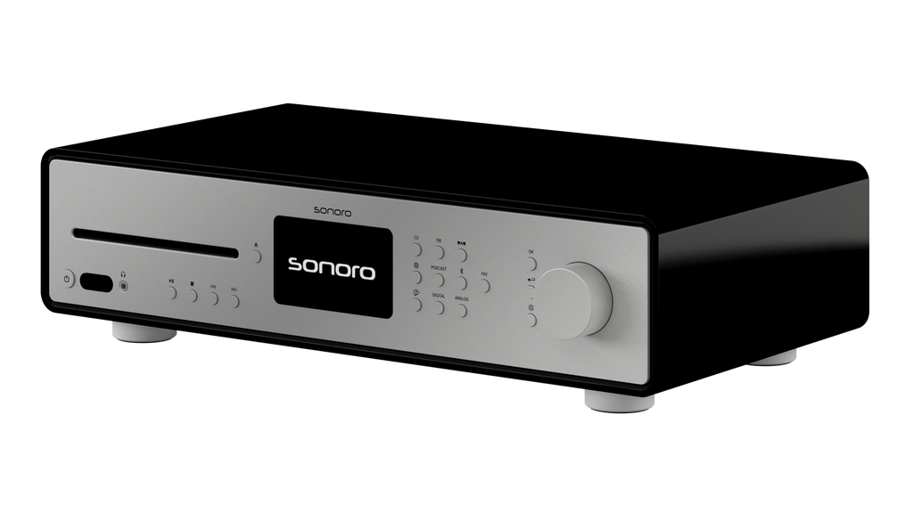 Sonoro Maestro Quantum - Schwarz Hochglanz-Silber