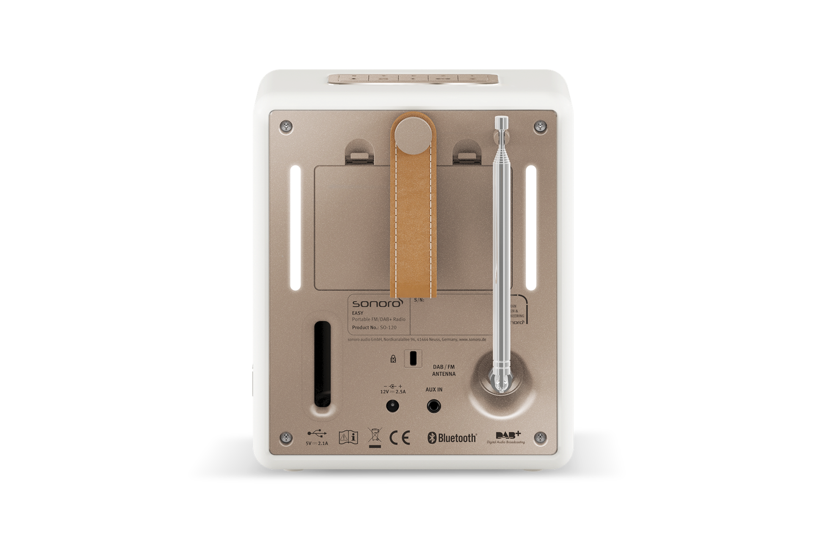 Sonoro Easy - Weiss Matt Rose