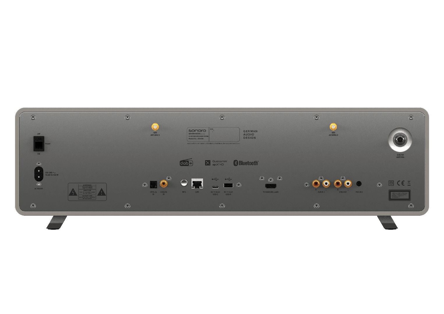 Sonoro Meisterstück GEN.2 - Sandstein Matt-Satingrau