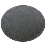 Black leather Plattenmatte
