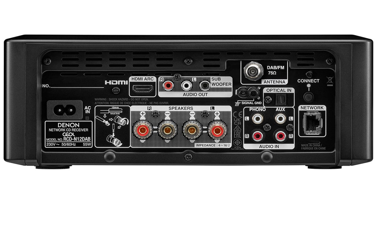 Denon CEOL N12DAB - Schwarz