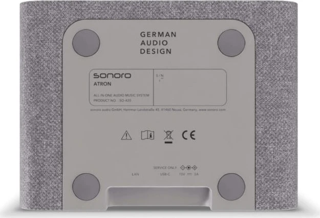 Sonoro Atron - Perlgrau Silber