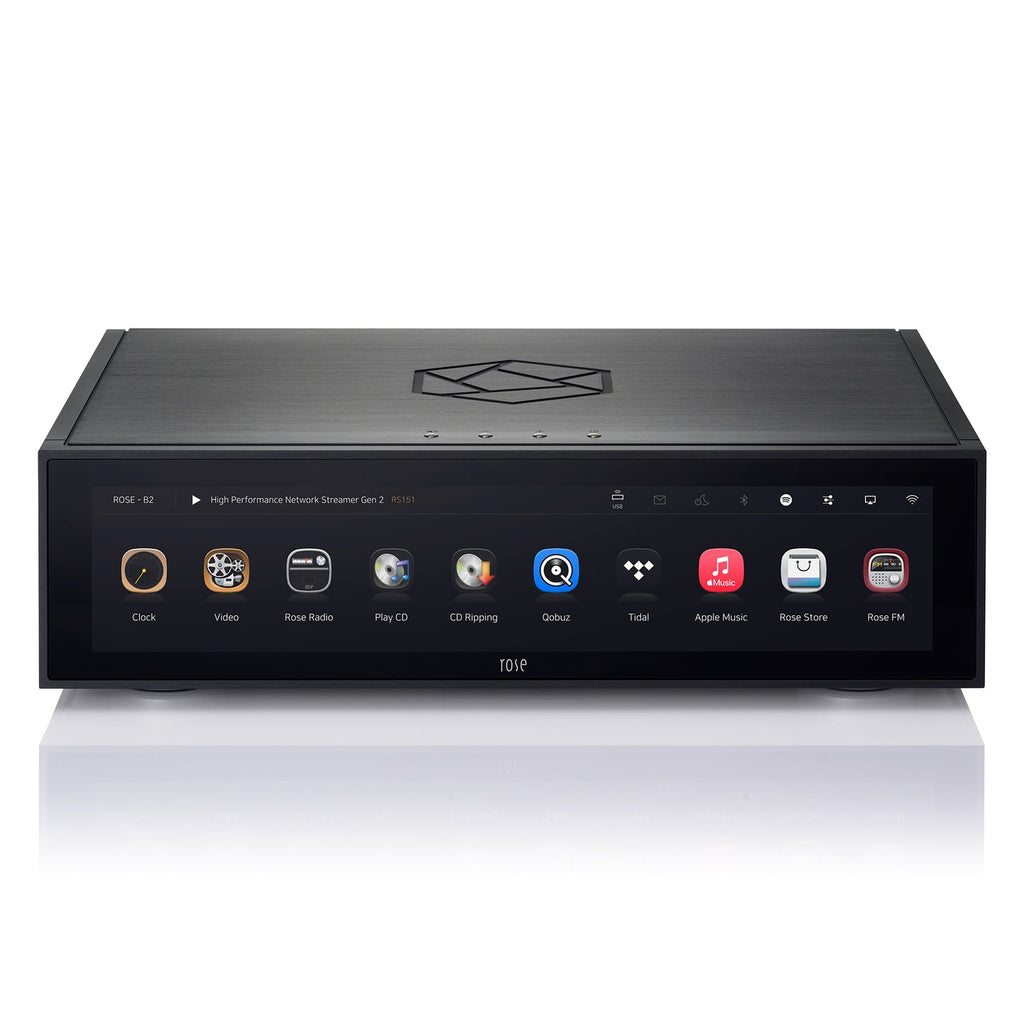 Rose RS151 - (Silber) High-End Netzwerk-Streamer