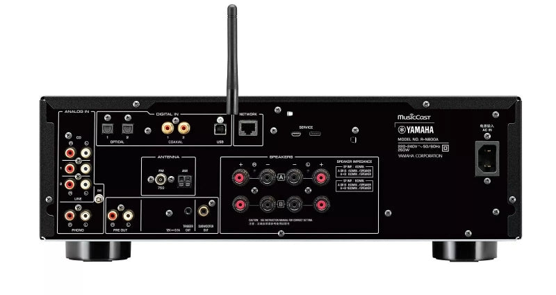Yamaha R-N800A Silber