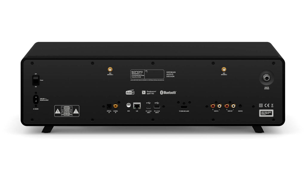 Sonoro Meisterstück GEN.2 - Schwarz Matt-Schwarz