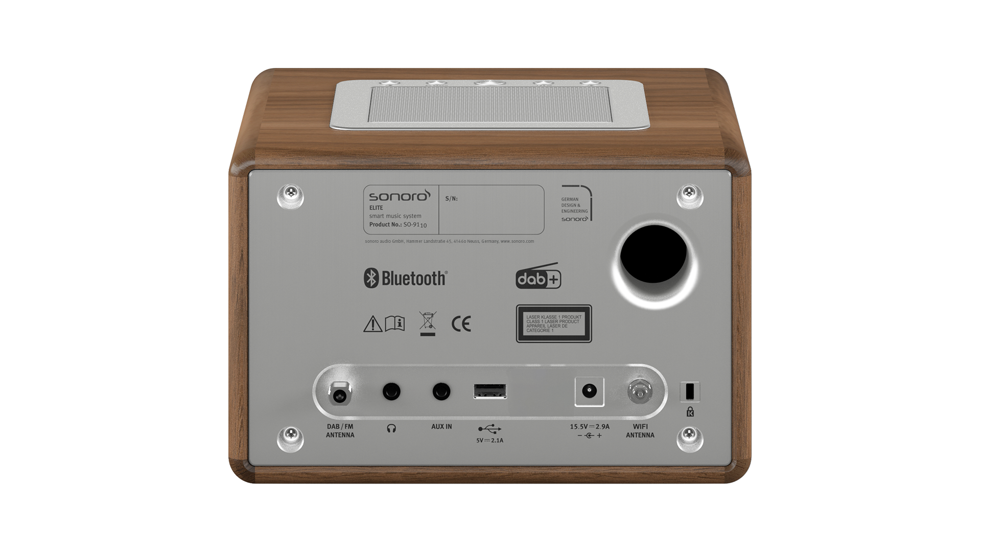 Sonoro Elite - Walnuss Silber